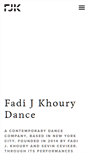 Mobile Screenshot of fjkdance.com